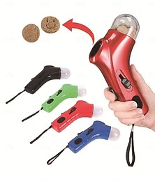 abordables -Lanceur de friandises pour chat, pistolet distributeur de nourriture pour chats et chiens, catapulte interactive portable pour friandises pour animaux de compagnie, pistolet distributeur de balles