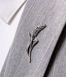 abordables -Broches Homme 1 pièce Alliage Occasionnel 3D Minimaliste