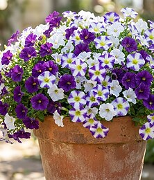 billiga -30 st konstgjorda blommor med trefärgade gradientprästkragar, perfekta för utomhusträdgårdsdekoration, vår &Sommarsäsongsinredning, lämplig för inomhus- och utomhusbruk