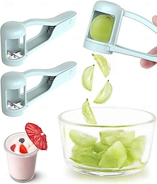 abordables -2 pièces coupe-raisins et coupe-tomates, coupe-raisins, coupe-tomates cerises, ustensile de cuisine pour fruits, petit coupe-fruits manuel, idéal pour les tomates cerises, les raisins et les petits