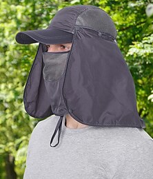 abordables -Chapeau de soleil 2 en 1 avec protection UV pour hommes &Chapeau d'été pour femme, avec visière amovible, idéal pour la pêche et la randonnée. &Chapeau de soleil léger, respirant et à séchage rapide