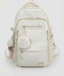 preiswerte -Damen-Polyesterrucksack mit rundem Münzfach, in verschiedenen Farben erhältlich, großes Fassungsvermögen, verstellbare Träger, perfekt für Schule, Reisen, Outdoor-Sport und den Alltag.