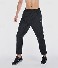 abordables -ROCKBROS Homme Pantalons de cyclisme Vélo Pantalons Bas Hiver VTT Vélo tout terrain Cyclisme sur route Des sports Imperméable Coupe-vent Pluie Etanche Séchage Rapide Noir Vêtement Tenue Tenues de