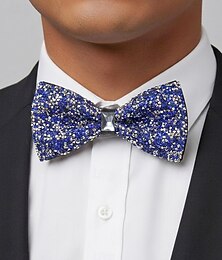 abordables -Nœud papillon à paillettes pour homme - nœud papillon de soirée à sequins brillants avec cordon de cou ajustable, disponible en plusieurs couleurs, accessoire élégant pour mariage, bal de promo,