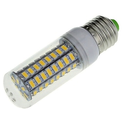 Image of 1pc 7 W LED a pannocchia 600 lm E14 E26 / E27 T 72 Perline LED SMD 5730 Decorativo Bianco caldo Luce fredda 220-240 V / 1 pezzo / RoHs Lightinthebox