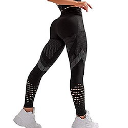 Image of leggings vitali senza cuciture da donna a vita alta elasticizzati sport push up fitness palestra pantaloni da yoga collant allenamento sportivo Lightinthebox