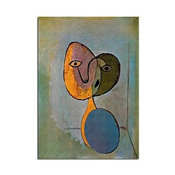 Ölgemälde handgemachte handgemalte Wandkunst moderne Picasso berühmte abstrakte Hauptdekorationsdekor gerollte Leinwand kein Rahmen ungedehnt miniinthebox
