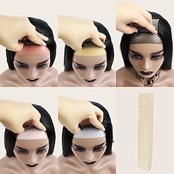 Image of 1 pz antiscivolo parrucca fascia e 2 pz protezione della parrucca protezione della parrucca per la parrucca anteriore del merletto calza cap per le donne parrucca grip band Lightinthebox