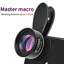 Image of Obiettivo della fotocamera del telefono Obiettivo macro 15X 0.03 m Adorabile per Samsung Galaxy iPhone Lightinthebox