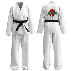 Cobra Kai Karate kind Outfits Gemaskerd Bal Voor heren Dames Jongens Film cosplay Sport Cosplay Carnaval Kinderdag Maskerade Lightinthebox