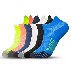 Hardloopsokken 2 paar Sokken - Fietssokken Ademend Zweetafvoerend Comfortabel Non-uitglijden Sportsc
