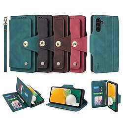 telefoon hoesje Voor Samsung Galaxy Wallet Card Case A53 S22 Ultra Plus FE A72 Samsung A13 5G Schokb