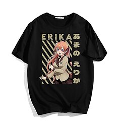 geinspireerd door Een paar koekoeken Umino Nagi Amano Erika T-Shirt Anime 100% Polyester Anime Haraj