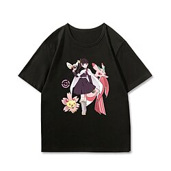 geinspireerd door Demon Slayer: Kimetsu no Yaiba Tsuyuri Kanao T-Shirt Anime 100% Polyester Anime Ha