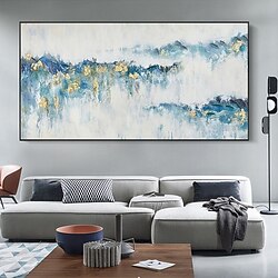 Handgefertigtes handgemaltes Ölgemälde Wandkunst moderne abstrakte Berg Heimdekoration Dekor gerollte Leinwand ohne Rahmen ungedehnt miniinthebox