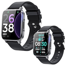 F60 montre intelligente 1,7 pouces smartwatch fitness montre de course bluetooth surveillance de la 