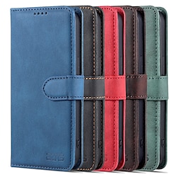 Phone Case For iPhone 16 iPhone 15 Pro Max Plus iPhone 14 13 12 11 Pro Max Plus X XR XS Phone 13 Pro Max 12 11 X XR XS Max 8 7 Wallet Case Flip Cover with Stand Holder Card Slot Solid Color PU Leather