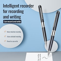 Digital Voice Recorder Q91 English Portable Digital Voice Recorder Recording Android System Voice Activated Recorder Portable MP3 Player Audio Recorder with Playback for Business Speech Meeting