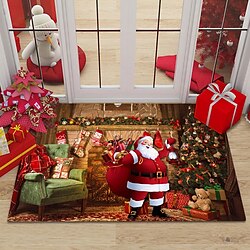 jultomten golvmatta hem vardagsrum sovrum entrédörr matta veranda madrass badrum miniinthebox