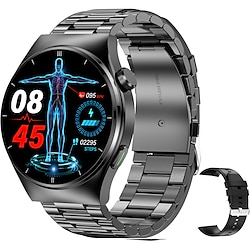 Light in the box imosi f320 laser fysiotherapie bloedglucose smart gezondheid horloge fitness hardloophorloge bluetooth temperatuur monitoring stappenteller compatibel met android ios vrouwen mannen ip67 waterdicht