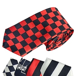 Men's Ties Neckties Stripes and Plaid Formal Evening Festival