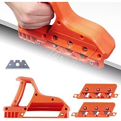 Drywall Chamfer Woodworking Hand Tool, 2023 New Plasterboard Fast Cutter Plasterboard Edger Quickly Refine and Plan Precise Beveled Edges, Perfect Tool for Cutting Plasterboard
