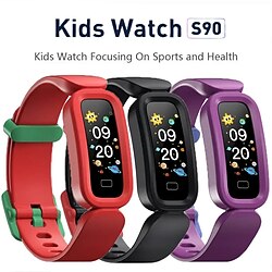 Mini In The Box Kid's Smart Watch S90 Smart armband kinderen klok Bluetooth waterdicht stappenteller slaapmonitor sport polsbandje meertalige kinder smartwatch meisje jongen