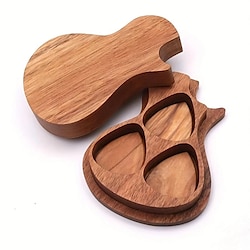 Guitar Pick with Holder Case Perfect Music Gift For Acoustic Electric Bass And Ukulele Players