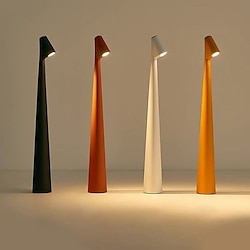 Light in the box 18 inch draadloze tafellamp met hoge poten, draagbare oplaadbare lamp, driekleurig dimmen, multifunctionele woonkamer en eetkamer