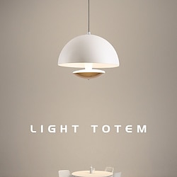 Light in the box 1-lichts 18/23cm hanglamp met enkel ontwerp metaal geschilderde afwerkingen moderne Scandinavische stijl slaapkamer eetkamer 110-240v