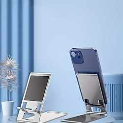 Image of supporto per telefono in alluminio supporto per telefono portatile pieghevole multifunzione per phablet Lightinthebox