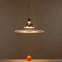 Light in the box 1-lichts 40/60cm hanglamp met enkel ontwerp metaal geschilderde afwerkingen moderne Scandinavische stijl slaapkamer eetkamer 110-240v