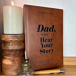 Dad I Want to Hear Your Story Heirloom Edition A Father's Guided Journal To Share His Life  His Love Heirloom Edition Gift for Family (Brown Type is Hardcover,Other Types are Paperback)