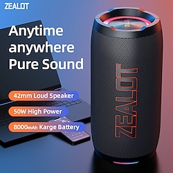 ZEALOT S76 Outdoor Speaker Bluetooth Speaker Bluetooth USB TF Card Outdoor Waterproof Stereo Sound Speaker For PC Laptop Mobile Phone