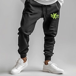 Light in the box Sportief Casual Voor heren Joggingbroeken Jogger Broeken Zak Medium Taille Trekkoord elastische taille Dagelijks gebruik Lente Herfst Winter 3D-afdrukken Normale pasvorm Inelastisch