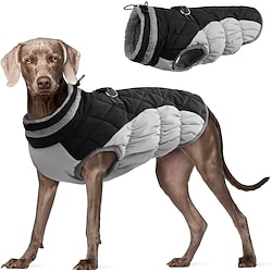 Light in the box Honden Jassen Jack Vest van fleece Met fleece gevoerd Reflecterend Warm Waterbestendig Buiten for Small Gemiddeld Grote Hond puppy kleding outfits