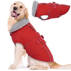 Light in the box Honden Jassen Parka-jas Reflecterend Warm Waterbestendig Buiten for Gemiddeld Grote Hond puppy kleding outfits