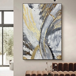 Light in the box met de hand geschilderd olieverfschilderij op canvas olieverfschilderij abstract modern canvas wandkunst voor thuis wanddecoratie geen lijst