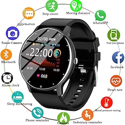 Light in the box zl02c pro smart watch dames bluetooth oproep beantwoorden wijzerplaat 1.28inch ai voice sport fitness tracker mode mannen vrouwen smartwatch