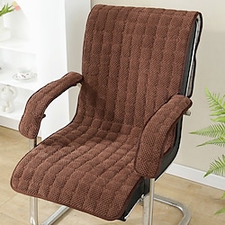 Thickened Plush Chair Cushion Non-Slip and Comfortable Padded Seat Cushion Ideal for Household or Office Chairs Soft and Portable Design Perfect for Adding Extra Comfort and Support