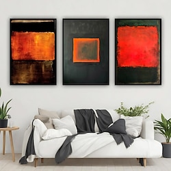 Light in the box beroemde handgeschilderde mark rothko kunst woonkamer decor rothko handgemaakte canvas kunst kantoor decor mark rothko foto minimalisme kunst schilderij huisdecoratie gespannen frame klaar om op te