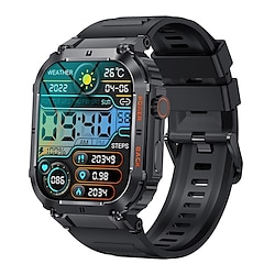 Light in the box k57pro smartwatch band mannen vrouw waterdicht robuust groot hd-scherm fitness sport tracker smartwatch voor android ios