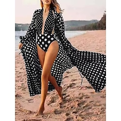 Light in the box Dames Zwemkleding 2 stuks Monokini Zwempak Blote rug Buikcontrole Hoge taille Slank Vakantie Strand Kleding Stip V-hals Mouwloos Badpakken