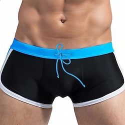 Voor heren Lange zwembroeken Zwemshorts Spandex Zwemkleding Kleding Onderlichaam Trekkoord Zwemmen Surfen Strand Watersport Lapwerk Zomer Lente Lightinthebox