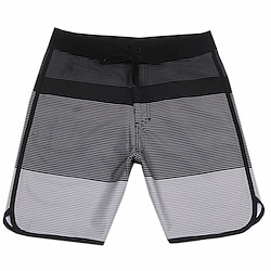 Voor heren Lange zwembroeken Zwemshorts Boardshorts Kleding Onderlichaam Trekkoord Met zakken Zwemmen Surfen Strand Watersport Gestreept Lapwerk Zomer Lente Lightinthebox