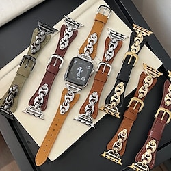 Solo Loop Compatible with Apple Watch band 38mm 40mm 41mm 42mm 44mm 45mm 49mm Adjustable PU Leather Strap Replacement Wristband for iwatch Ultra 2 Series 9 8 7 SE 6 5 4 3 2 1