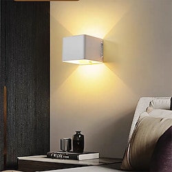 Light in the box wandlampen op en neer metalen behuizing moderne led wandlamp armatuur 85-265v 10w