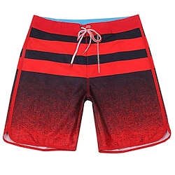 Voor heren Lange zwembroeken Zwemshorts Boardshorts Kleding Onderlichaam Trekkoord Met zakken Zwemmen Surfen Strand Watersport Gestreept Lapwerk Zomer Lente Lightinthebox