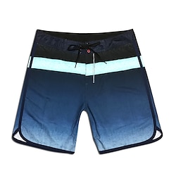 Voor heren Lange zwembroeken Zwemshorts Boardshorts Kleding Onderlichaam Trekkoord Met zakken Zwemmen Surfen Strand Watersport Gestreept Lapwerk Gedrukt Zomer Lente Lightinthebox