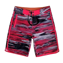 Voor heren Lange zwembroeken Zwemshorts Boardshorts Kleding Onderlichaam Trekkoord Met zakken Zwemmen Surfen Strand Watersport Lapwerk Gedrukt Zomer Lente Lightinthebox